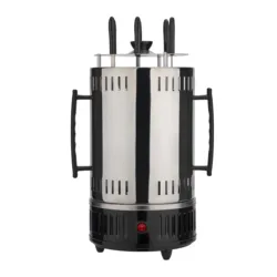 Горячая Распродажа на Amazon. Электрическая Бездымная вертикальная машина из нержавеющей стали для приготовления барбекю, мяса, шашлыков кебаба, гриля, 6 шт.