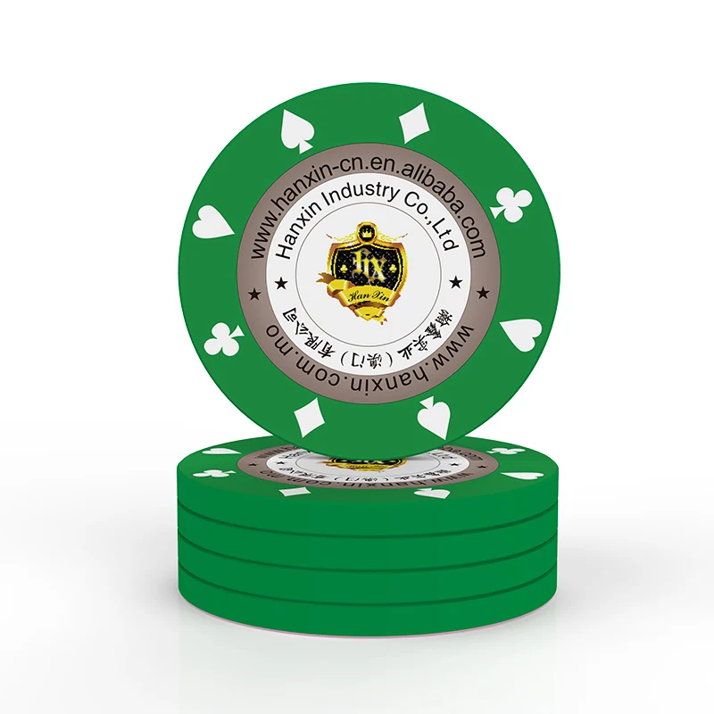 Poker Chips 40mm Sticker Roulette Wheel Chips