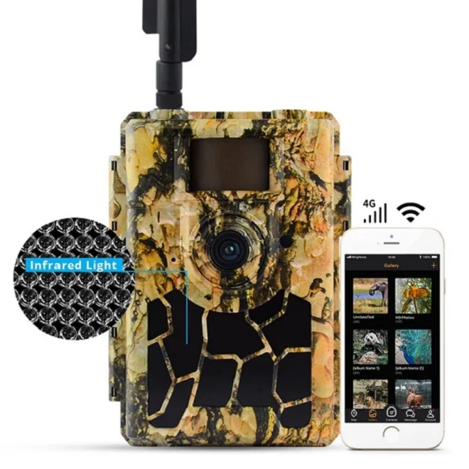 
 4,8 Trailcamera камера ночного видения Sim-карта Hunter камера электронная почта Keepguard Trail Camera  