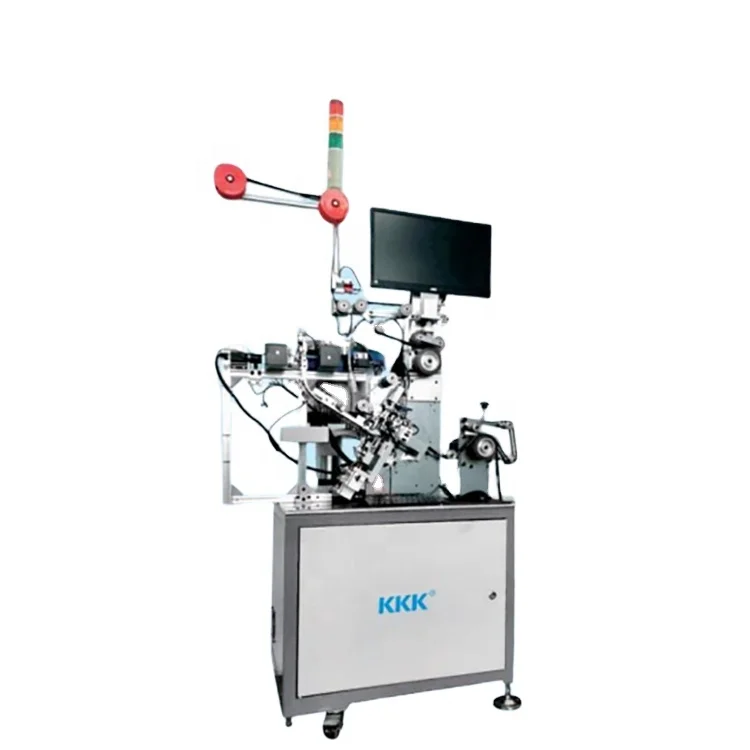 2023  KKK Fully automatic open-end close-end plastic zipper reverse slider installation machine