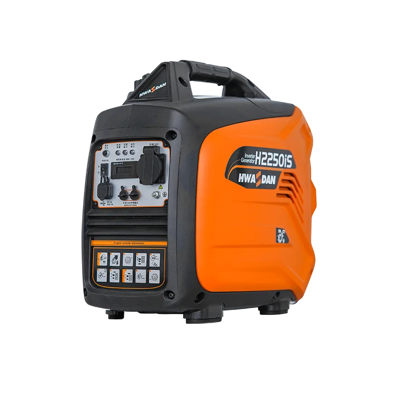 Hwasdan Portable Super Silent 1.8kw 2kVA 2000w 2kw Inverter Camping electric start Gasoline generator with EPA CE Certification
