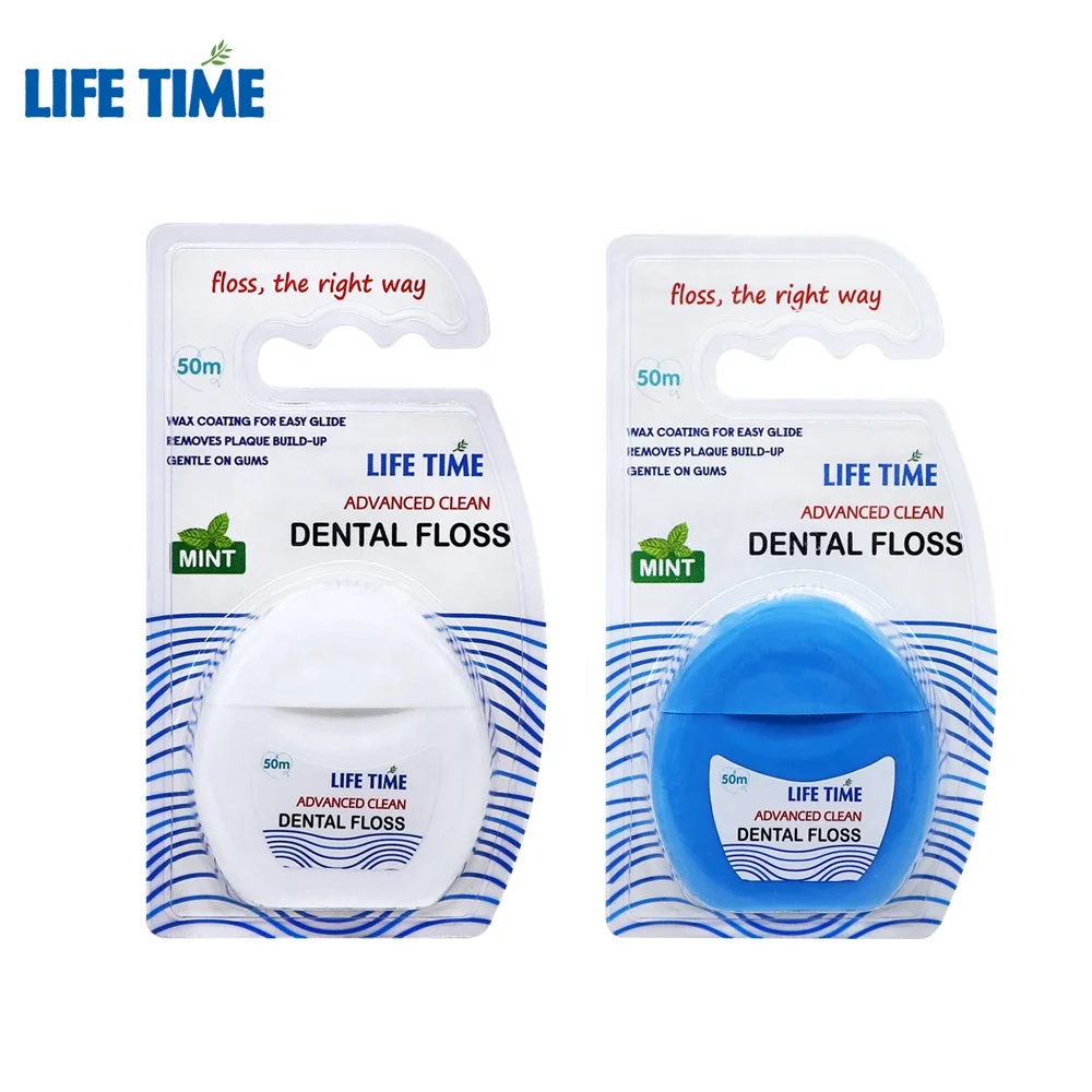 dental floss thread corn floss eco friendly oral cleaning bamboo charcoal coconut dental flosser