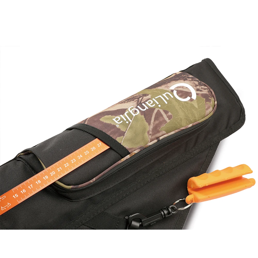 Ouliangjia Oxford Archery 3 Tube Hip Quiver Training Target Arrow Quiver with  Adjustable Belt for Shooting