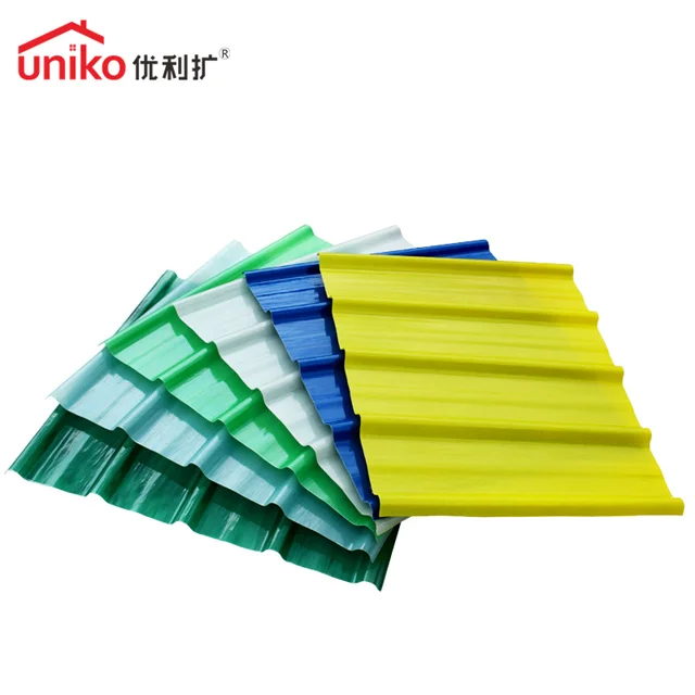 FRP Fiberglass Roofing Sheet Daylight Multiple Profiles for Green House