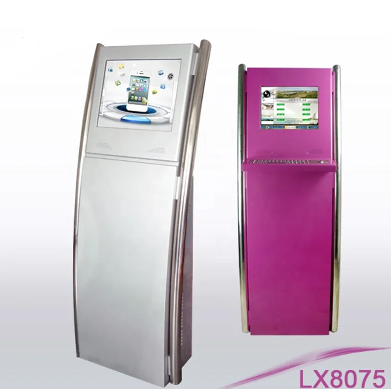 Payment Hospital Sign Board Designs Multi-function Library Book Display Stand Smart Banking Queuing System Token Machine