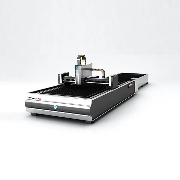 Laser iron sheet metal cutting machine with exchange tables double plate with good price