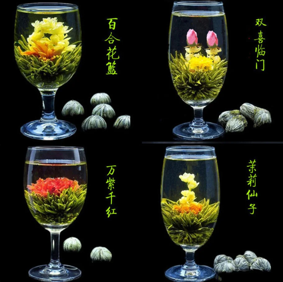 Private Label Individual Pack Organic  Detox Dried Flower Tea Ball Blossom Herbal  Flower Tea Ball in Pieces