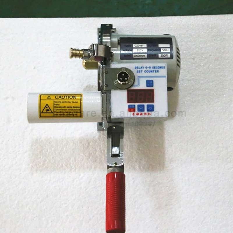 Electric End Fabric Cutter Straight Track Cutting Machine Cloth