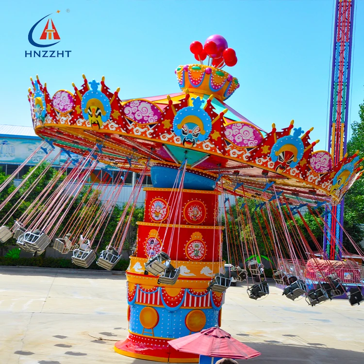 24 Seats High Quality Factory Supply Rides Amusement Park Equipment Product Flying Chair Amusement Machine