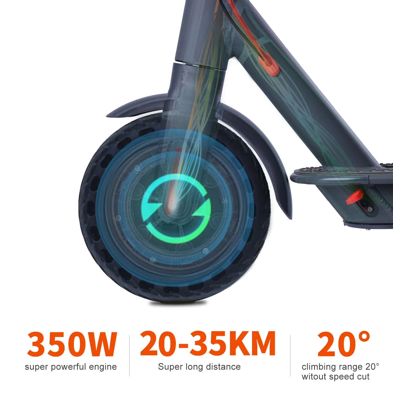 Aovo China Factory Wholesale Waterproof IP65 20Km Range Moto Electrica Scooter