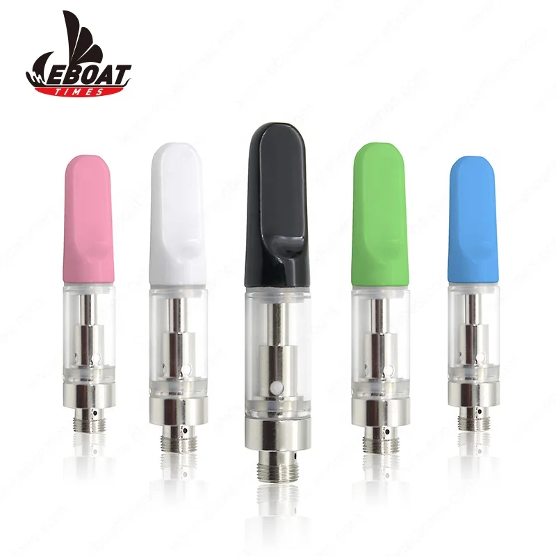 
Eboattimes Wholesale Cheap Glass cbd oil cartridge 0.5ml C4 510 thread Ceramic vape cartridge 