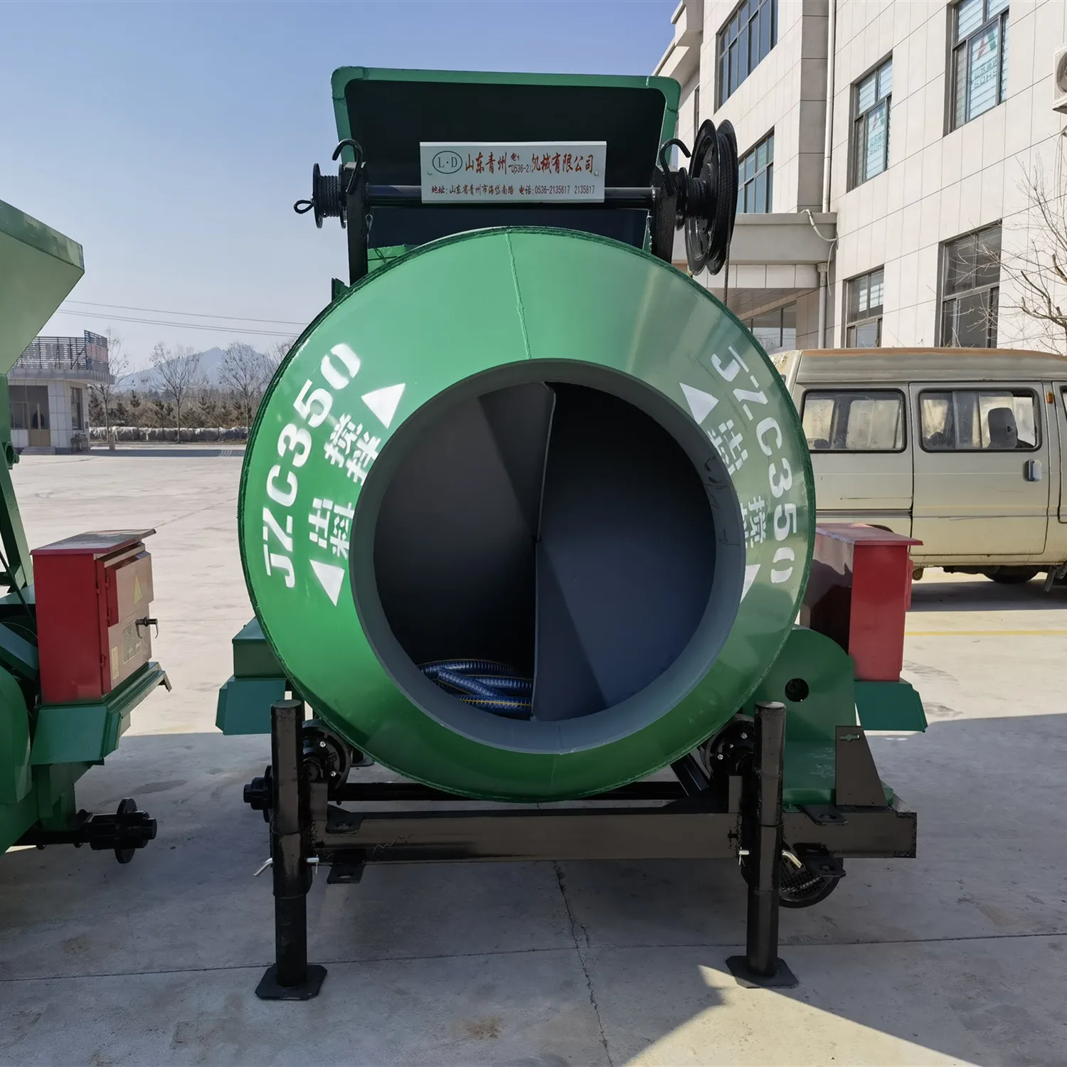 Concrete Mixer Machine with high load moment Cement Mixer