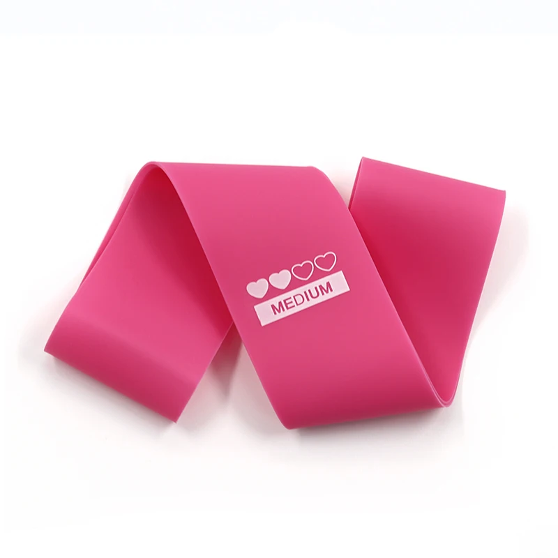 Latex Fitness Booty Exercise Rubber Loop Band Hip Circle Thigh Master Resistance Bands Elastic Workout Band