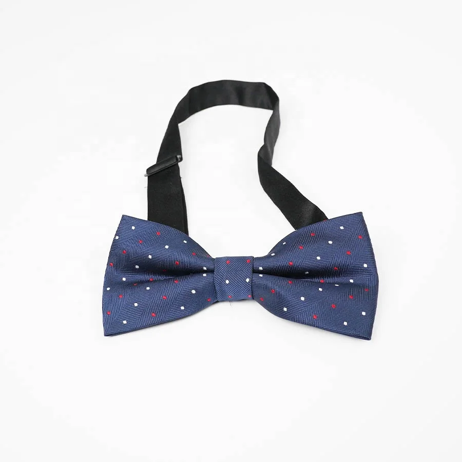 Custom Formal Elegant Rustic Polyester Tuxedo Bow Tie Nick Tie For Wedding Party Gentleman