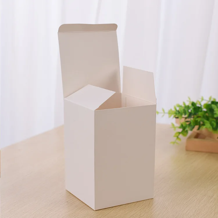 Custom Packaging Cosmetic Small White Box Packaging  White Paper Box Cheap White Cardboard Box