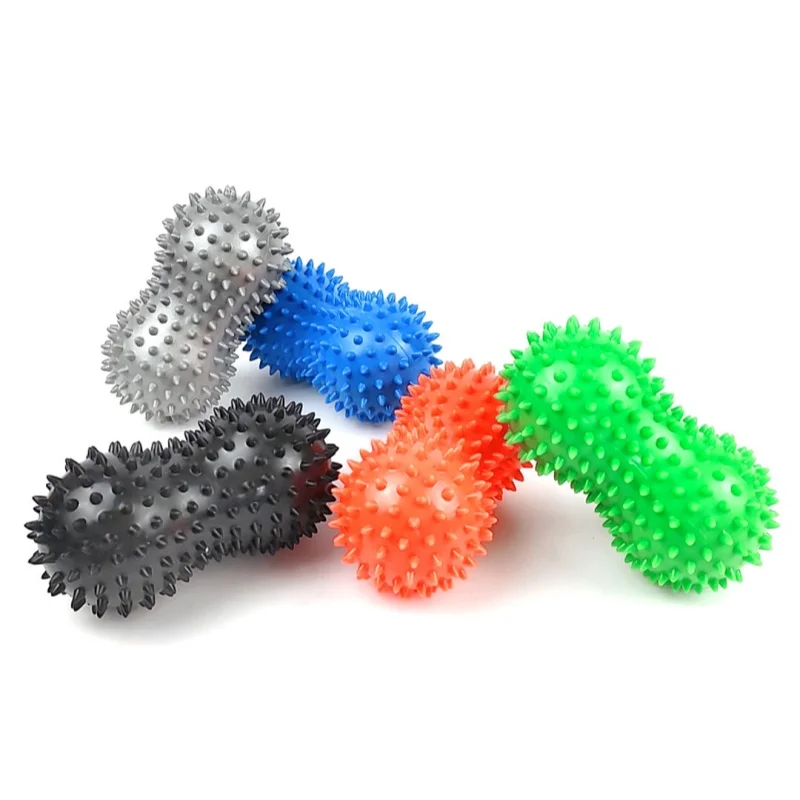 Massage peanut ball to relax muscle fitness rehabilitation training PVC material peanut massage ball