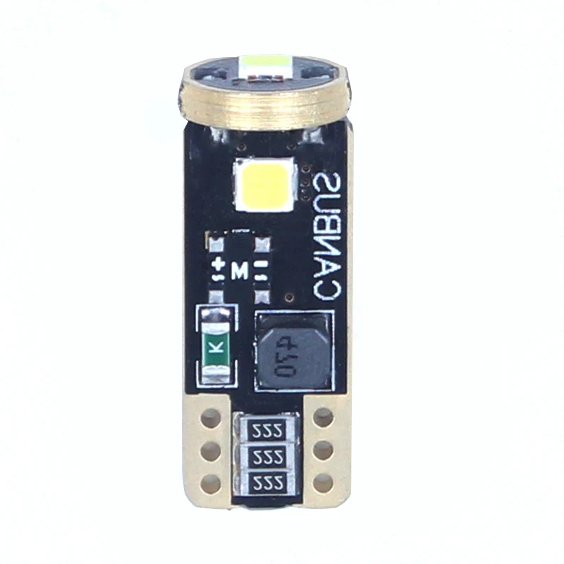 Автомобильная Светодиодная лампа Canbus T10 194 W5W 3030 без Ошибок 3smd canbus Auto 168 светодиодная подсветка для внутреннего номерного знака