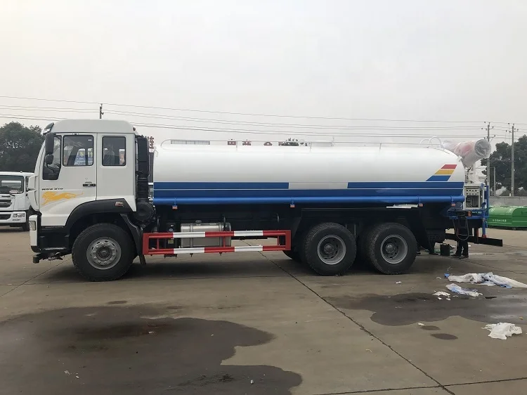 
High efficiency and large capacity dust suppressor Spray fog truck anti-dust truck 
