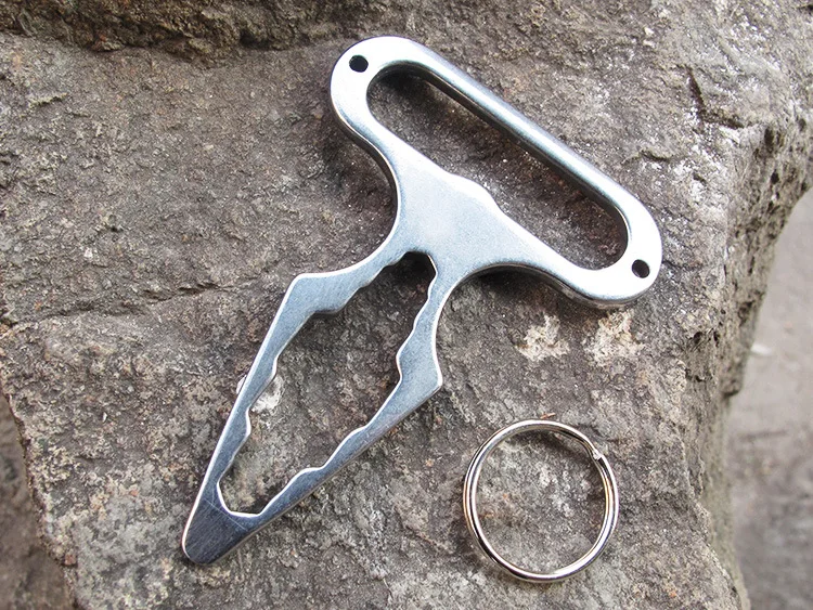 High Quality Stainless Steel Multi Tool Self Defense Spikes Outdoor Camping Survival Multi Functional Spanner Wrench Tool