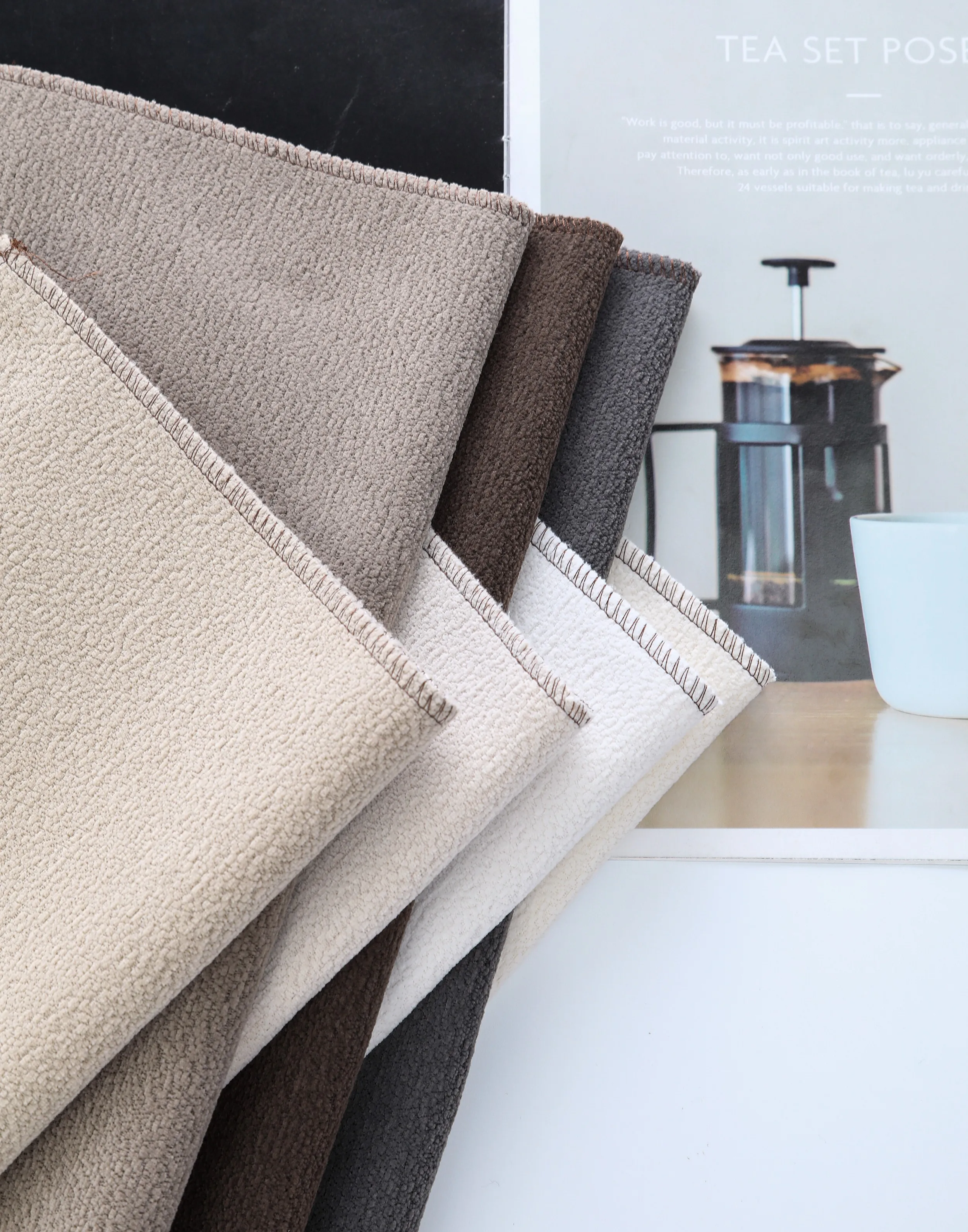 New item sofa fabric high quality fabric for sofa upholstery home textile chenille 100% polyester fabric