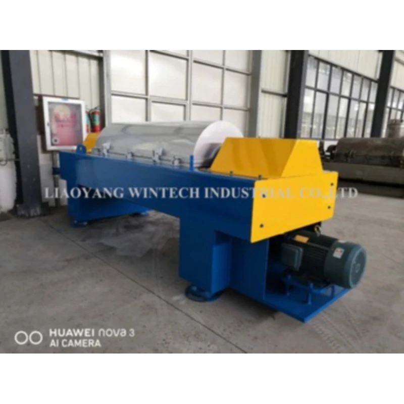GMP Standard Stainless Steel Continuous Screw Decanter Centrifuge for Solid-Liquid Separation in Drilling - 2/3 Phase