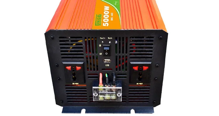 Pure Sine Wave Inverter 50Hz 60Hz 3000W  DC 12V 24V To AC 220V inverter