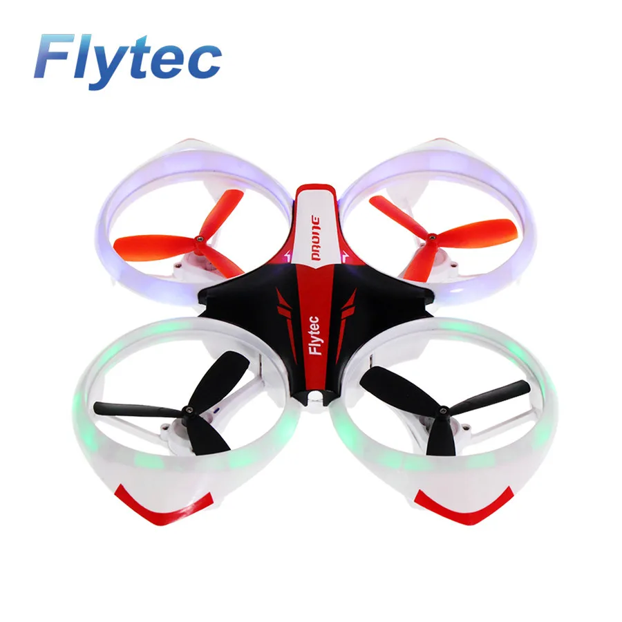  Flytec Новинка Дрон T19 светодиодный Стабилизатор высоты выдувание пузырьков светящийся для трюков модель подарки