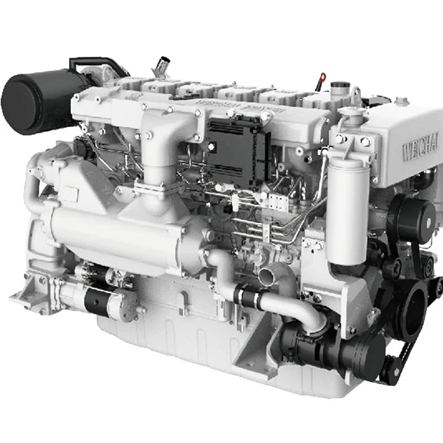375HP 275kw Weichai WP10 Marine Engine 6 Cylinders Diesel Inboard Engine for Surface Drive System used for boats and yachts
