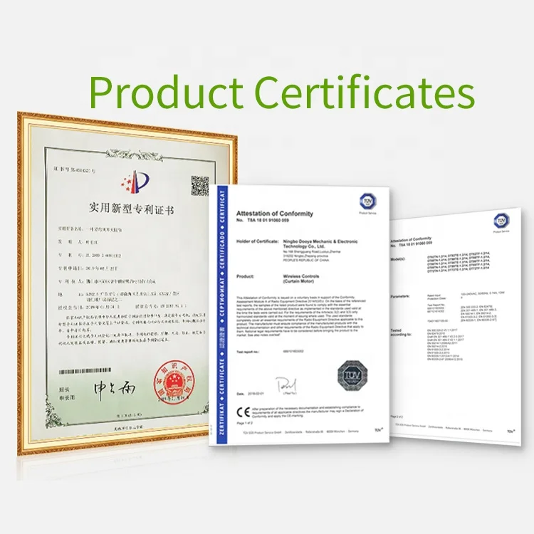 Smart Home Electric Motorized Curtain Motor Splicing Sliding Rails Set