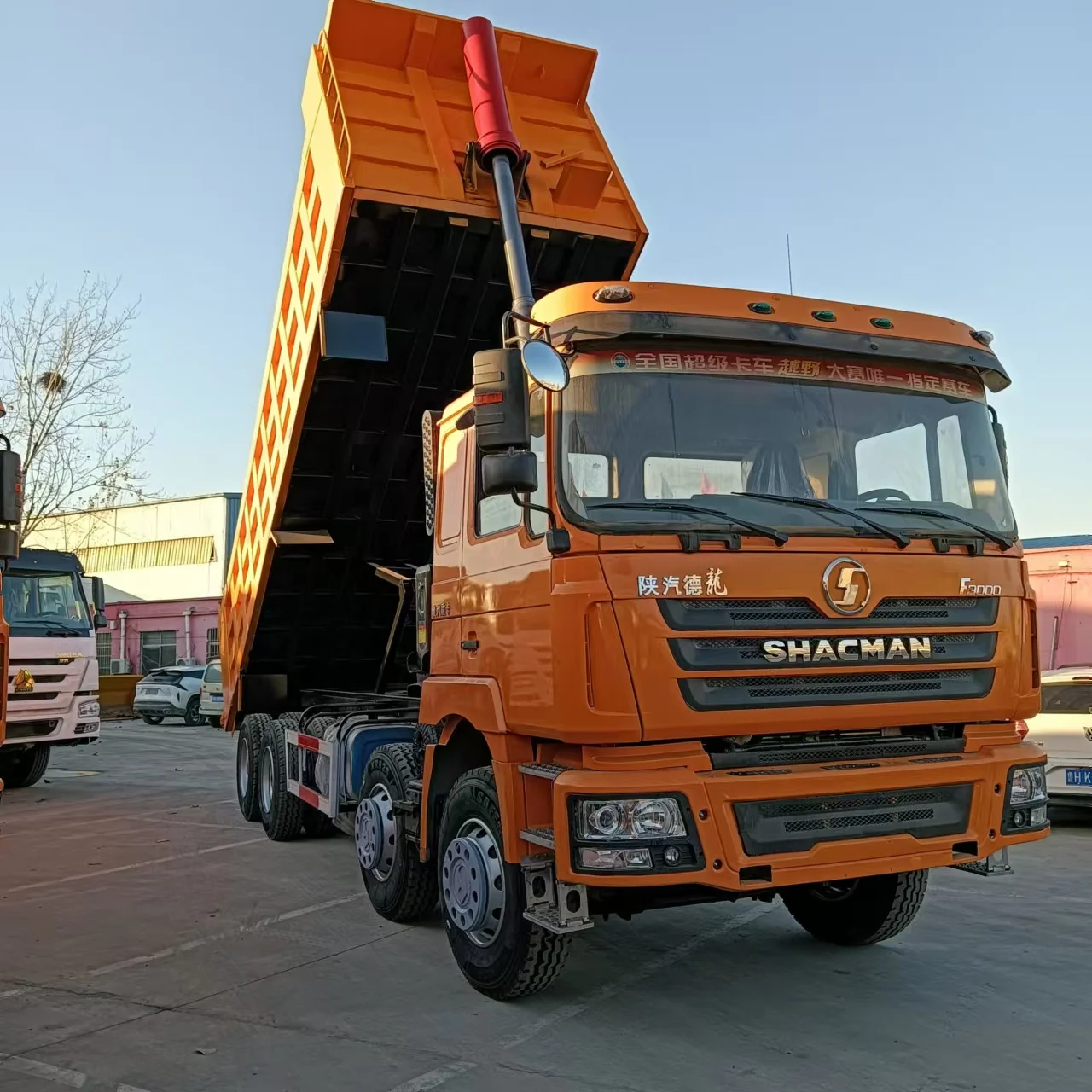 Factory Sales of Shaanxi Automobile Delong Dump Truck 12 Wheel Dump Truck Transport Vehicle