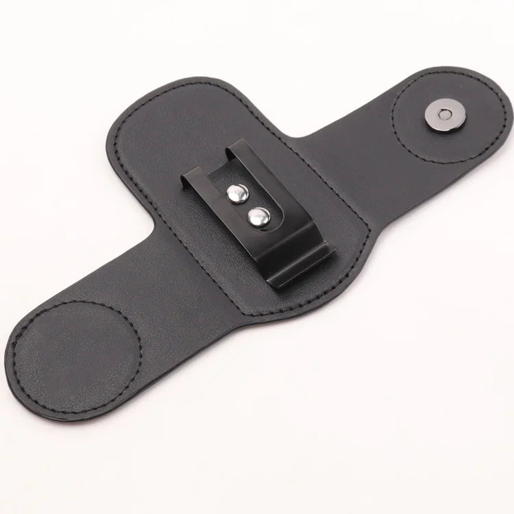 Professional Manufacturer Leather Stethoscope Case for Women Men Medical Leather Stethoscope Holder Clip