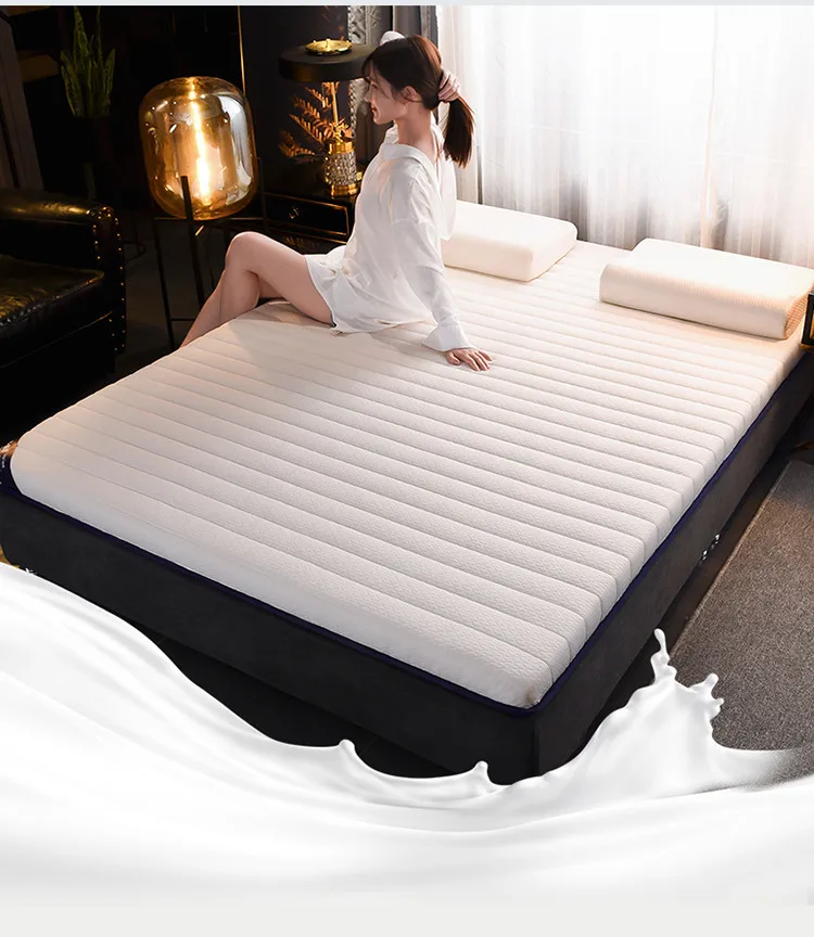 Дешевый двухслойный ортопедический матрас для кровати Futon Водонепроницаемый раскладной Гибридный напольный гелевый матрас с эффектом памяти