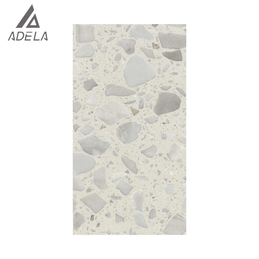 High Quality 600*1200mm Terrazzo Porcelain Floor Tiles Outdoor Non Slip Terrazzo Paving Stone Rustic Floor Tiles