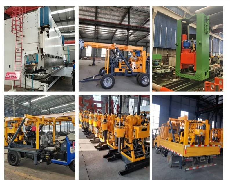 New Boring Rig Deep Well Boring 400 m Drill Rigs Borehole Drilling Machine for Geological Exploration Water Well in kenya