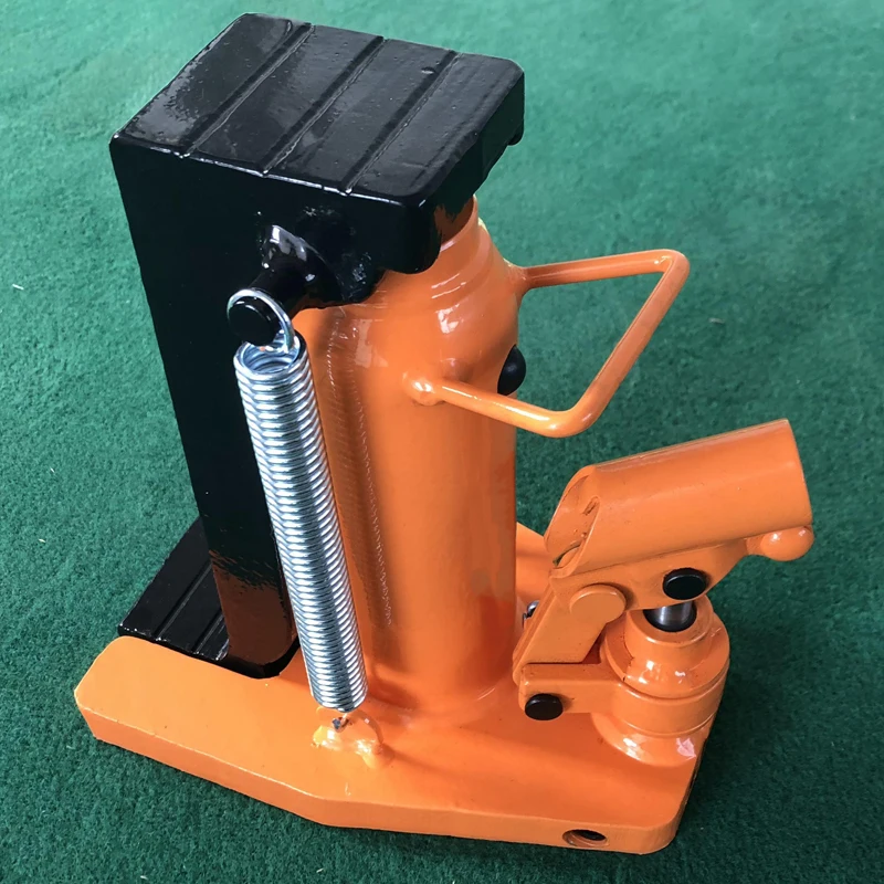 Mini Hydraulic Toe Jack with Machine Skates