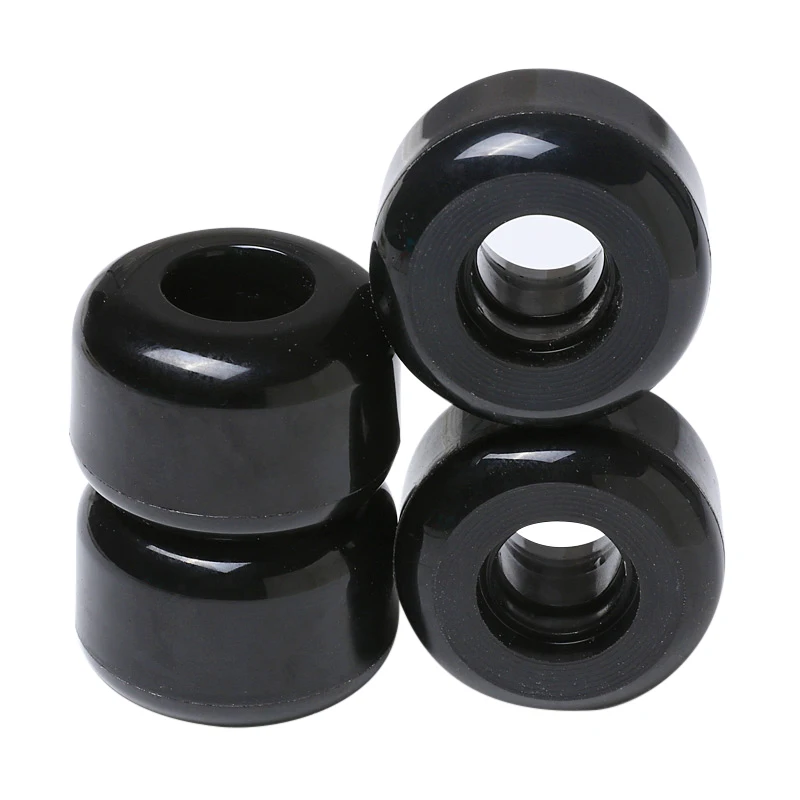 wholesale Conical Shape 54mm 102A 55D PU free custom printed Skateboard skate Wheels