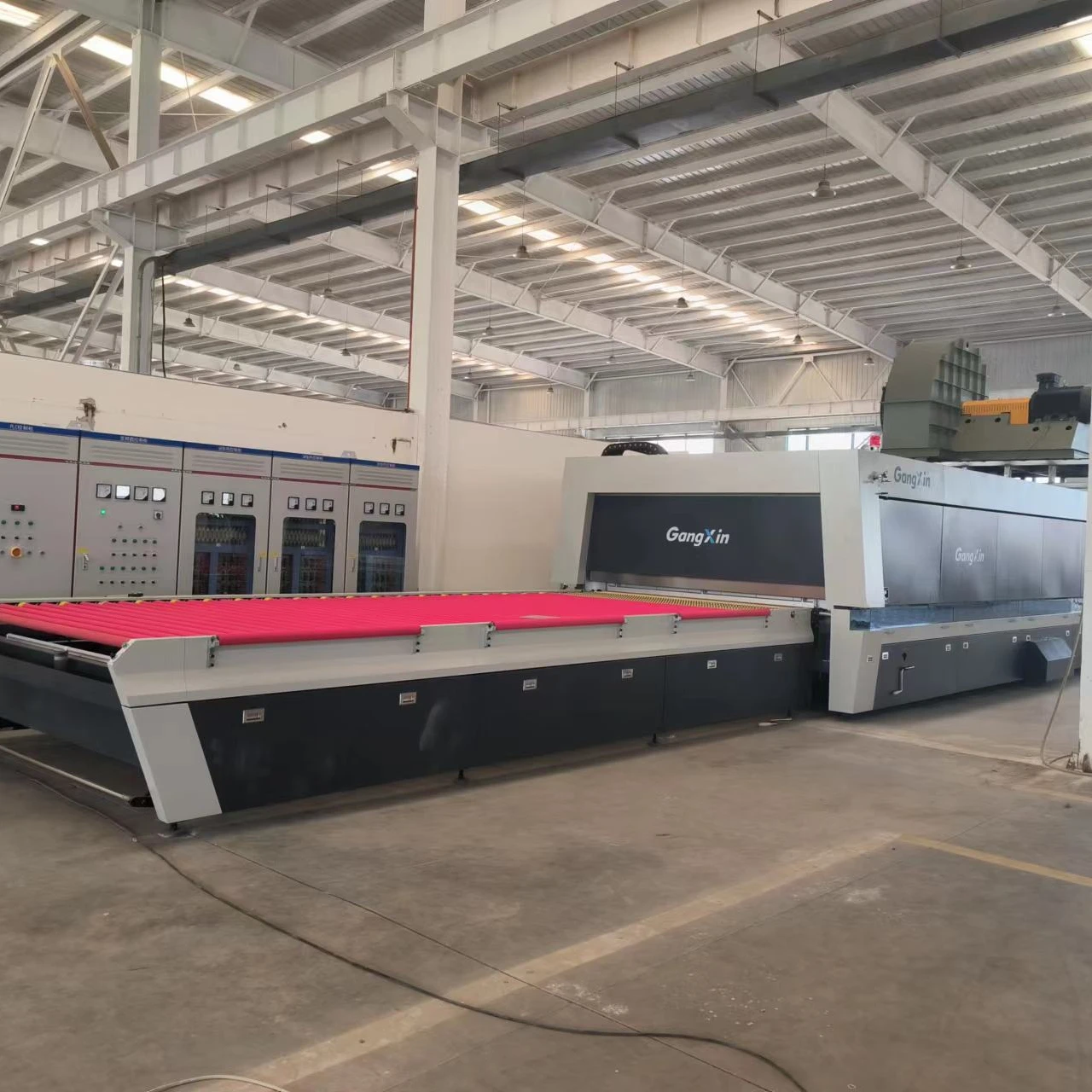 Gangxin 2030 Tempered Glass New Product 2023 Horizontal Provided PLC Glass System High Technology for Windows and Doors Glass