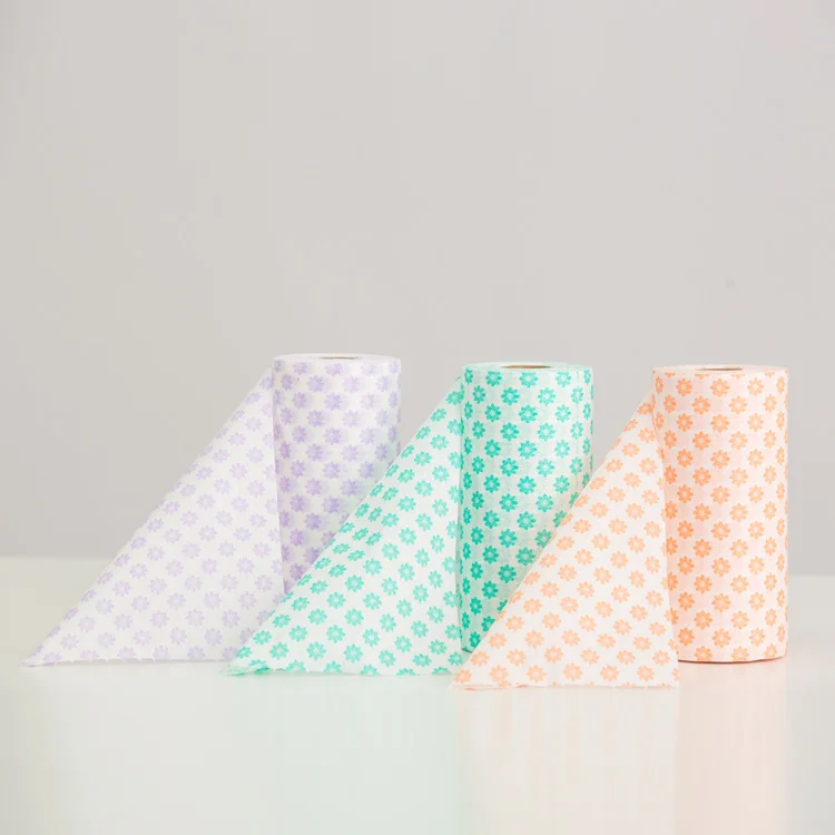 Household non-woven disposable cleaning wipe dry cloth kitchen cleaning wipes