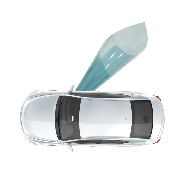 Популярная самоклеящаяся Тонировочная пленка для окон автомобиля ПЭТ 2ply 1 52x30 м