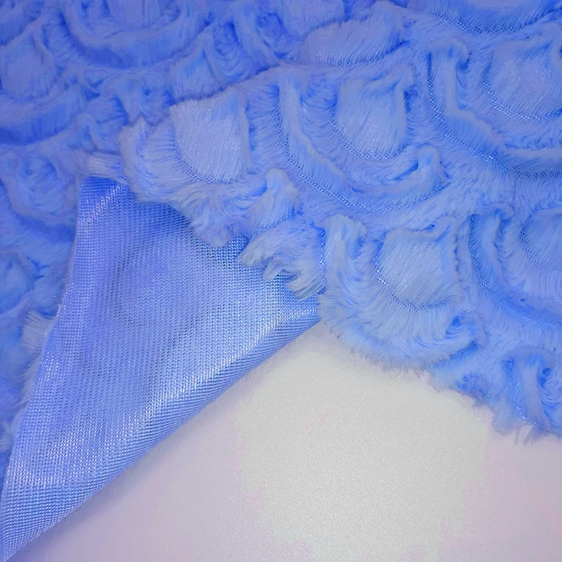 
Fashionable pv plush fabric dyed fabric for clothing 