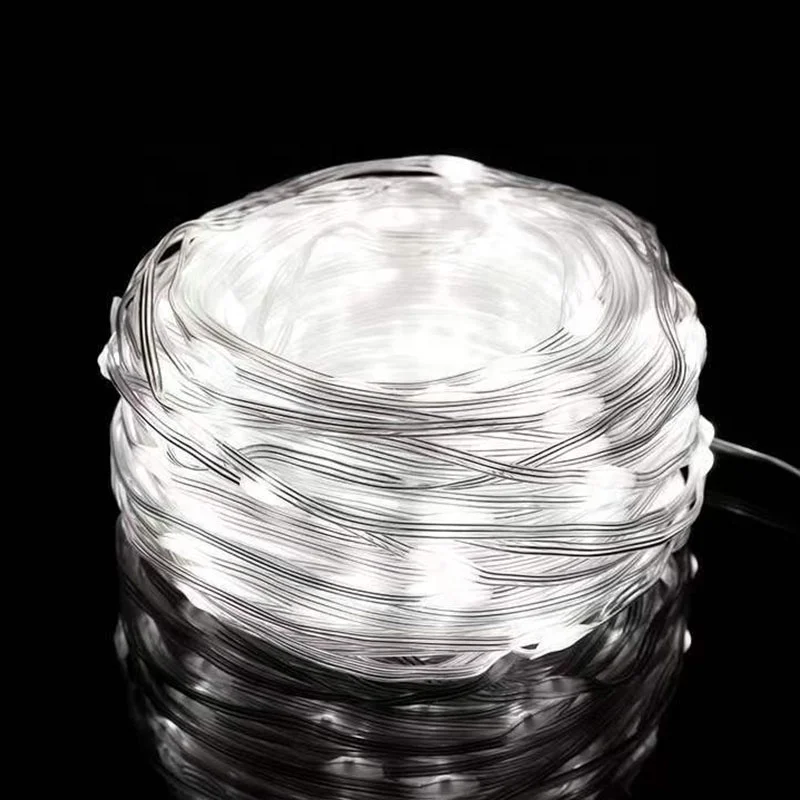 USB operated led fairy copper string lights outdoor palm tree decorations led string lights waterproof led string light