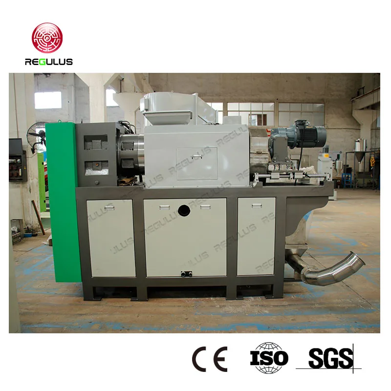 Washed Plastic PP PE Bags Squeezing Drying Machine Recycling Plastic HDPE Squeezer Machine