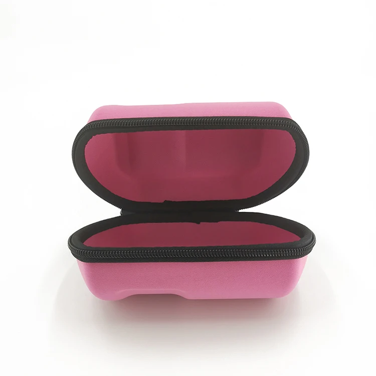 Custom Hard Shell Small EVA Case EVA Zipper Bag Hard microphone travel Case For Wireless Microphone