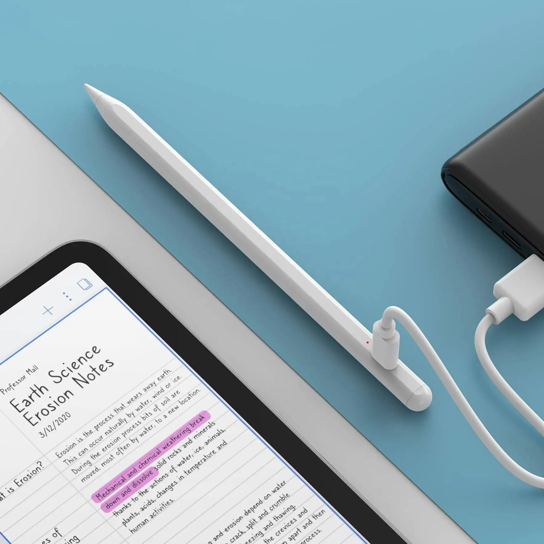 New Model Tilt Metal Active Stylus Pen For Apple Pencil High Precise 1.55Mm Tip Smart Pen For Ipad Tablet Drawing