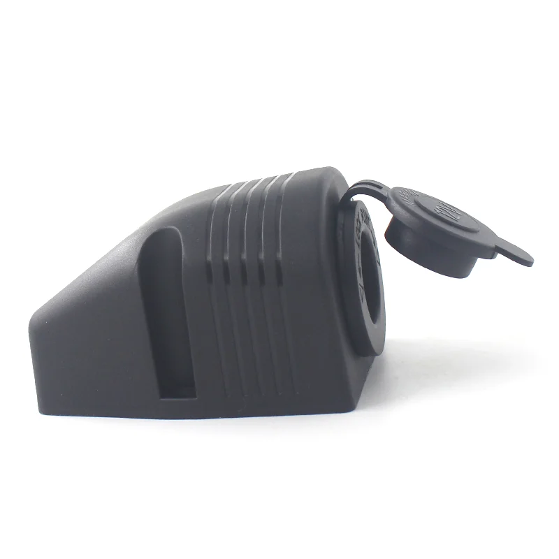 12V Surface Mount Car Boat Cigarette Lighter Socket Power Plug with Dustproof Cover Motorbike Part Car Motorcycle Modification