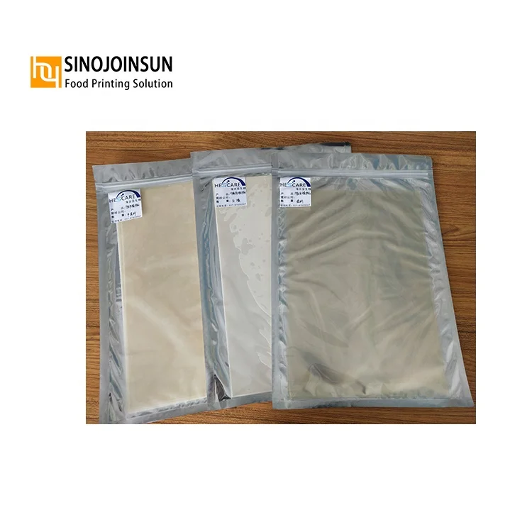 edible photo film paper for photo lollipop making