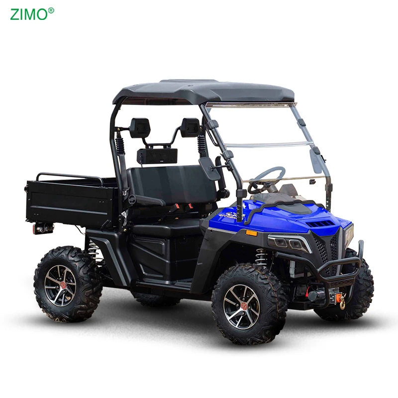 72V 10KW All Terrain 4 Wheeler Farm Electric 4 Seater UTV