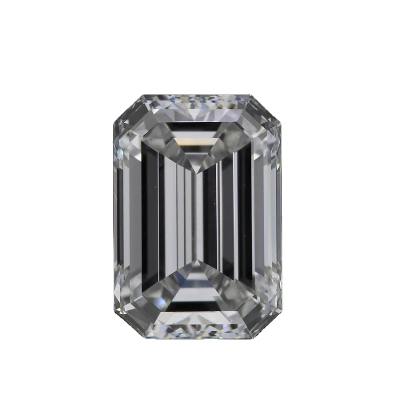 5.17ct Lab-grown diamond, Emerald  Cut ,G,VVS2,2EX,IGI SH