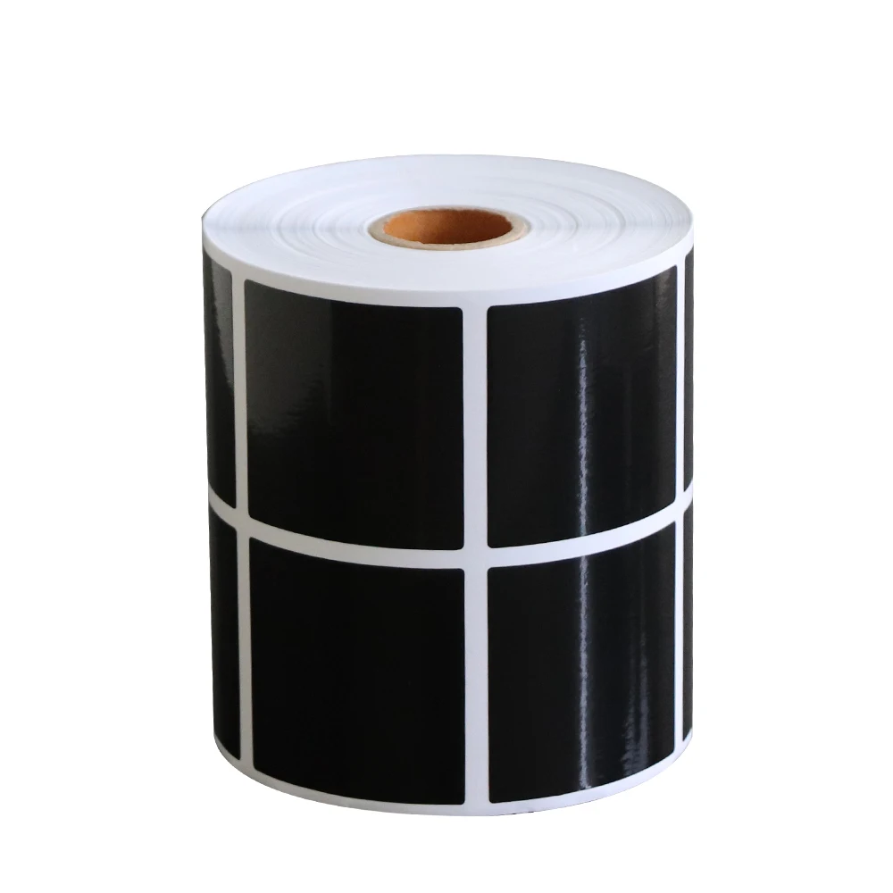 custom self adhesive thermal transfer PVC vinyl labels stickers