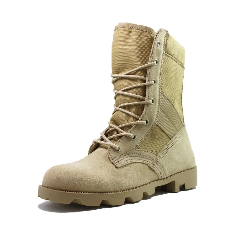 Custom men waterproof durable brown cow leather safety welding boots for welder boots wholesale